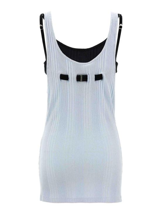 25FW 디 아티코 민소매 티셔츠 247WCT322J048135 Light Blue - THE ATTICO