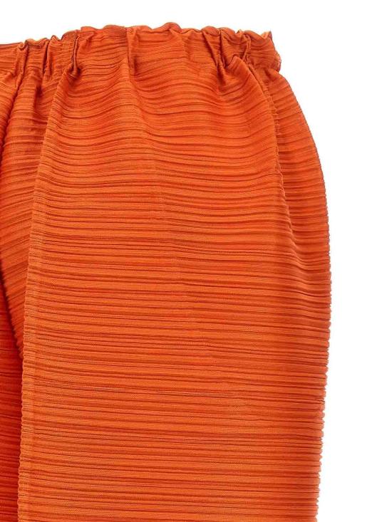  플리츠플리즈 스트레이트 팬츠 PP38JF41326 Orange - PLEATS PLEASE