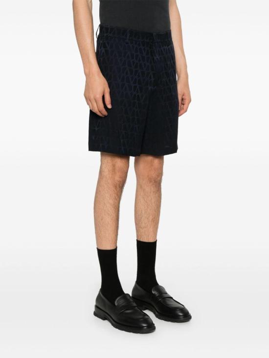 25FW 발렌티노 가라바니 숏팬츠 5V3RDD109V1YE6 Blue - VALENTINO GARAVANI