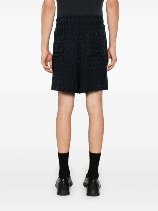 25FW 발렌티노 가라바니 숏팬츠 5V3RDD109V1YE6 Blue - VALENTINO GARAVANI