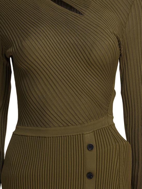 25FW 셀프 포트레이트 원피스 PF25080SGGREEN - SELF PORTRAIT