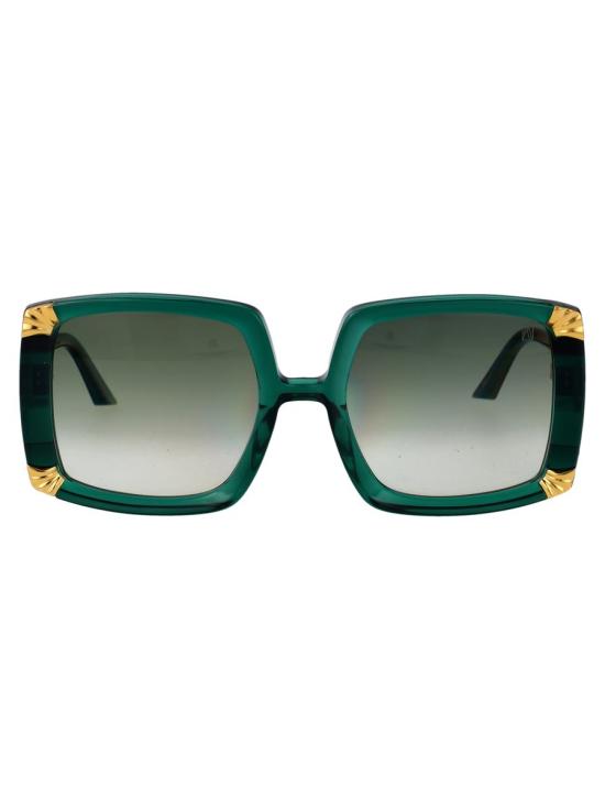 25FW 안나 카린 클라슨 안경 STRAWBERRY MOON Emerald SUNGLASSES Green