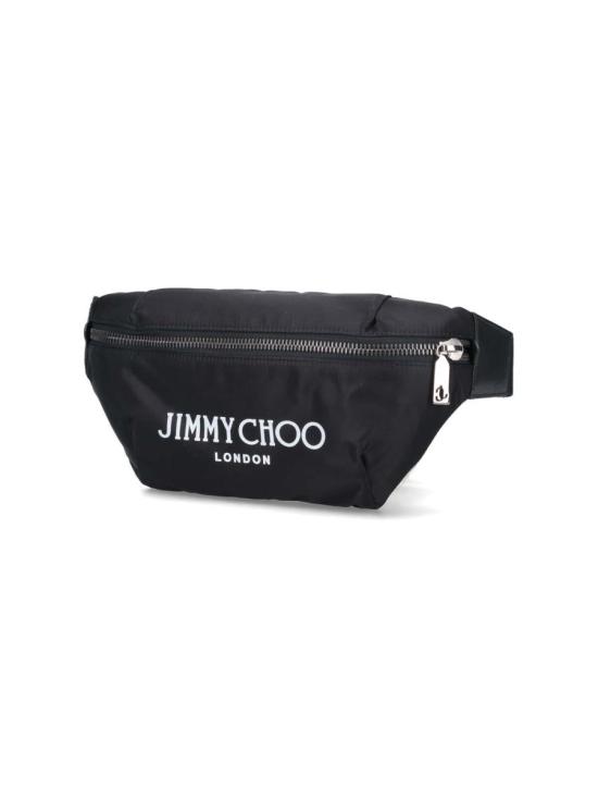  지미추 벨트백 FINSLEY DNHBLACK LATTE GUNMETAL Black - JIMMY CHOO
