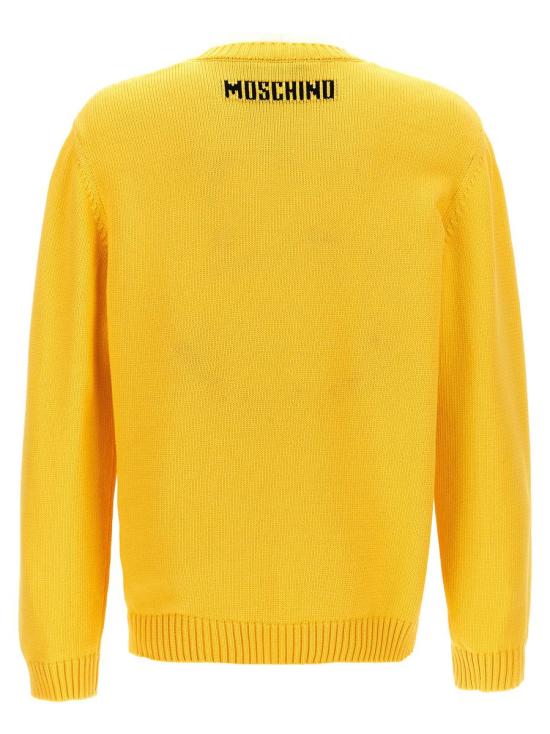 25SS 모스키노 스웨터 A091502070028 YELLOW - MOSCHINO