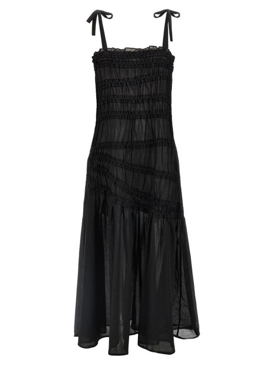 25SS 토리버치 롱 원피스 164520001 Black