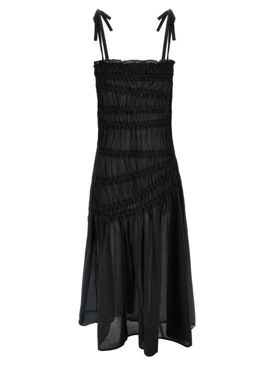 25SS 토리버치 롱 원피스 164520001 Black - TORY BURCH