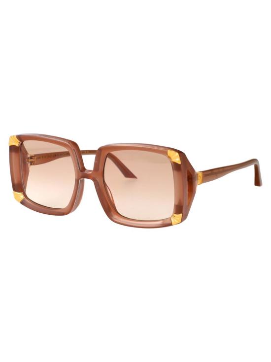 25FW 안나 카린 클라슨 안경 STRAWBERRY MOON Caramel SUNGLASSES Brown - ANNA KARIN KARLSSON