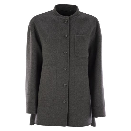 25FW 에스막스마라 코스탄자 자켓  2529046031600 DARK GREY