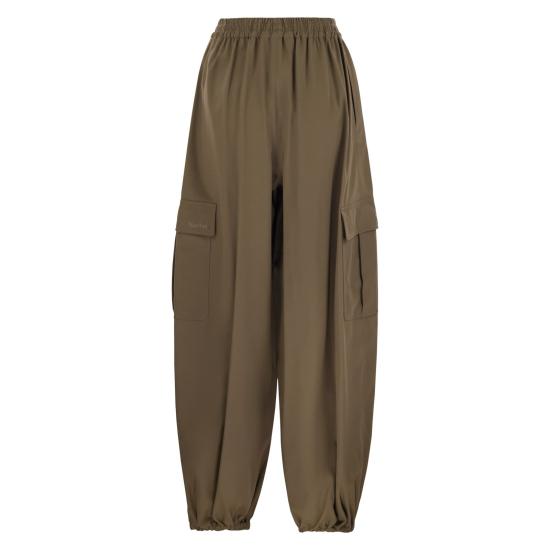 25FW 막스마라 스트레이트 팬츠 2521136101600 HAZELNUT - MAX MARA