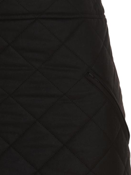 버버리 퀼티드 패턴 미니스커트 8065112DARKBROWN - BURBERRY