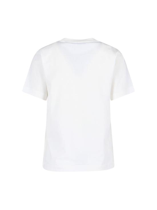 26SS 버버리 체크 라벨 티셔츠 8104886B7078 WHITE - BURBERRY