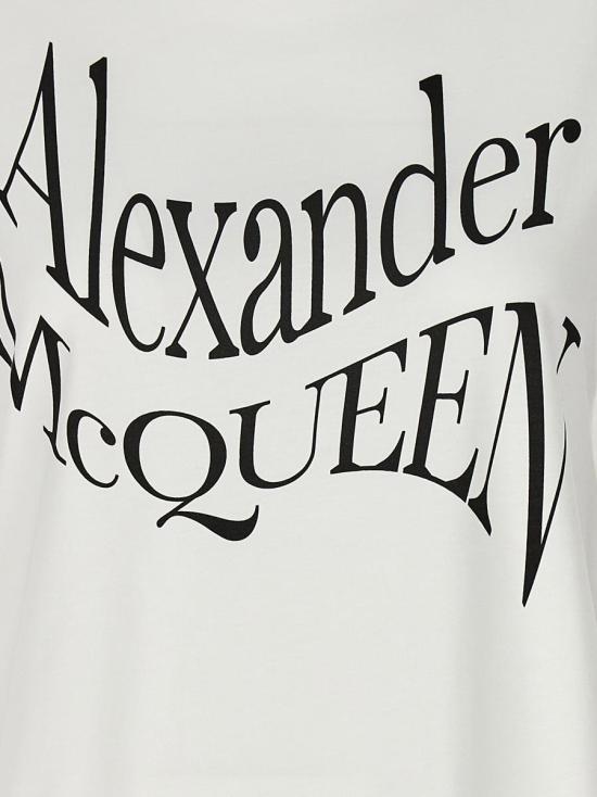  알렉산더 맥퀸 반팔 티셔츠 781403QZALT0900 Multicolor - ALEXANDER MCQUEEN
