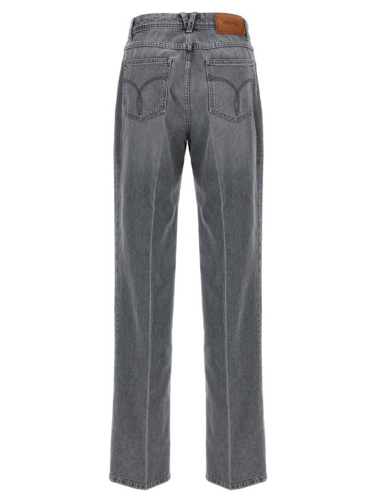 24FW 베르사체 데님 팬츠 10136871A115471D280 GRAY - VERSACE