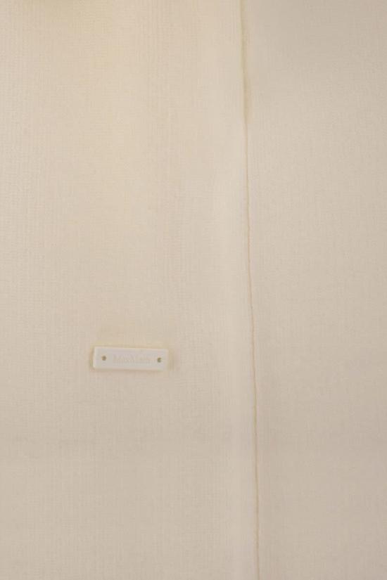 25FW 막스마라 브라운 후드 오픈 프론트 가디건  2521346041600 001 WHITE - MAX MARA