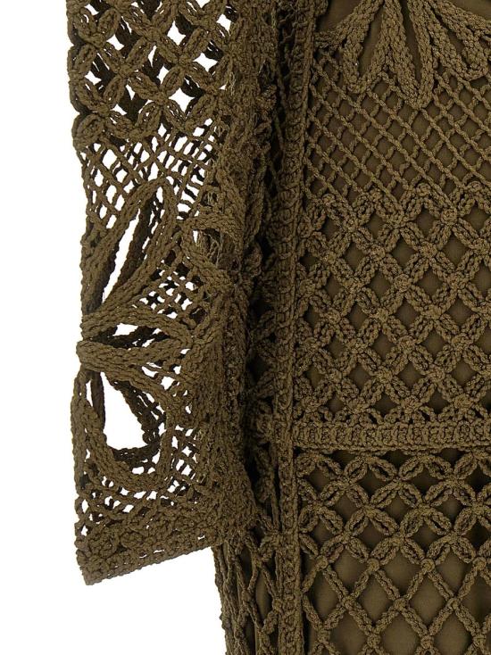 25SS 핑코 원피스 104731A2FFX26 GREEN - PINKO