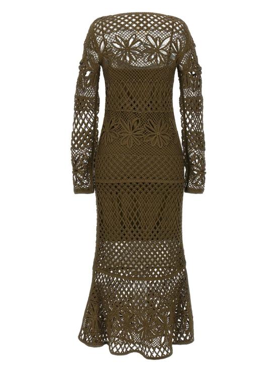 25SS 핑코 원피스 104731A2FFX26 GREEN - PINKO