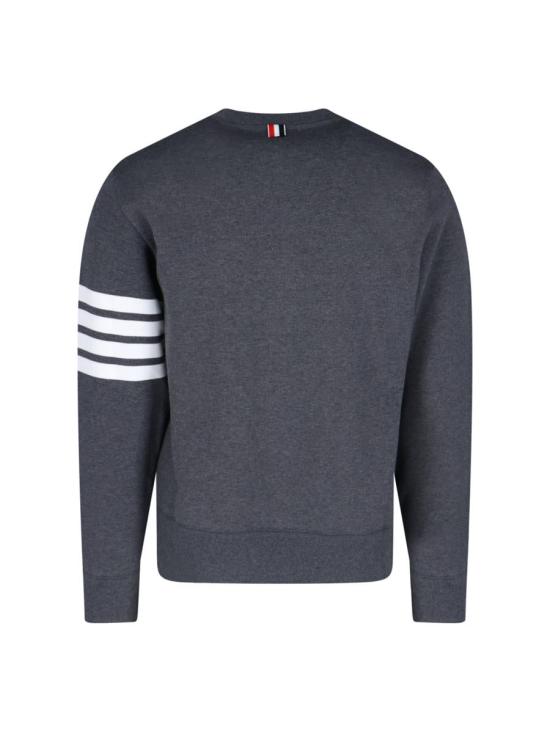 26SS 톰브라운 로고 패치 엔지니어드 4바 스웨트셔츠 MJT021H 00535025 GREY - THOM BROWNE