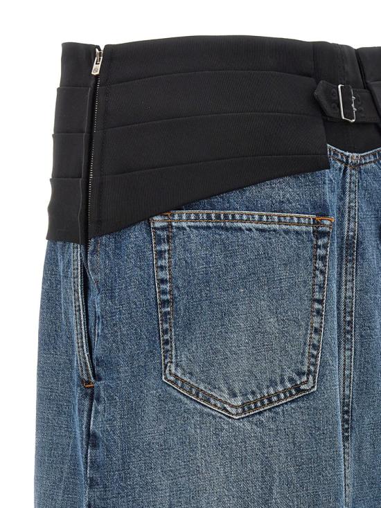  스텔라 맥카트니 스커트 6D02693SPH684149 BLUE - STELLA MCCARTNEY