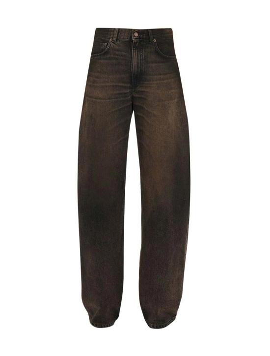 25FW 하이쿠레 데님 팬츠 HEW03351DF174L0897 BROWN BLACK