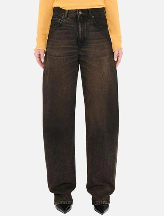 25FW 하이쿠레 데님 팬츠 HEW03351DF174L0897 BROWN BLACK - HAIKURE