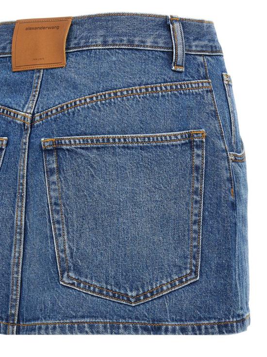 25SS 알렉산더 왕 스커트 4DC2255721401 BLUE - ALEXANDER WANG