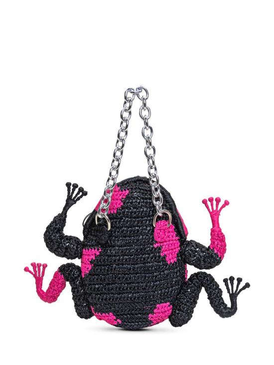  콜리나 스트라다 토트백 XX9011 HOTPINK Black - COLLINA STRADA