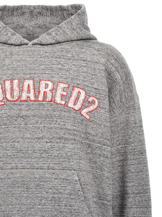 25SS 디스퀘어드2 후드 티셔츠 S74GU0857S25463860M GRAY - DSQUARED2