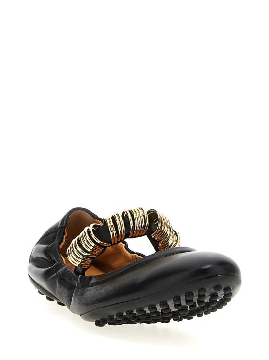 25SS 토즈 플랫 슈즈 XXW0HI0JJ10U1OB999 Black - TODS