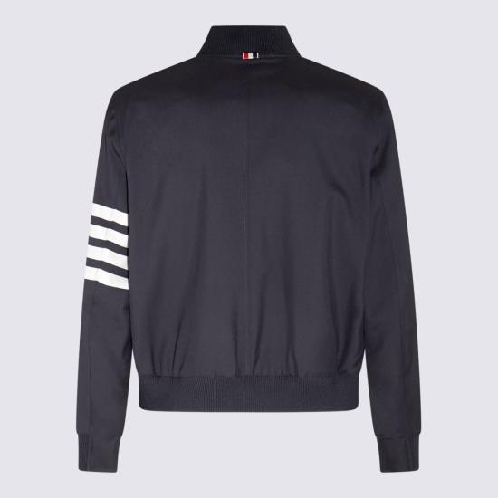 25FW 톰브라운 봄버 자켓 MJO030A06146415 BLUE - THOM BROWNE