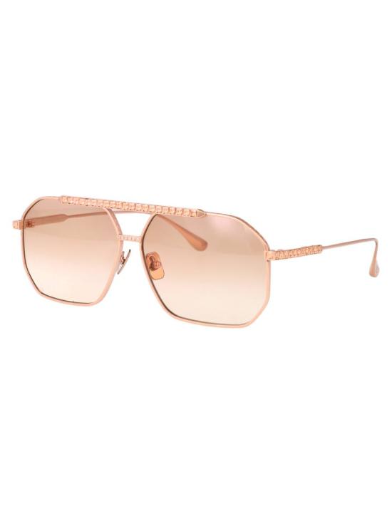 25FW 안나 카린 클라슨 안경 LE BOSS 2 0 Rose Gold SUNGLASSES Pink - ANNA KARIN KARLSSON