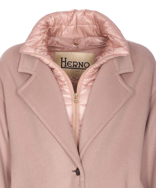 25FW 에르노 코트 CA000594D 334774135 Pink - HERNO