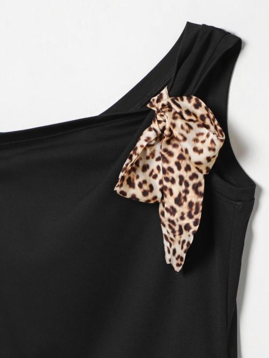 25SS [키즈] 모나리자 탑 41E6105208 0050 Black - MONNALISA