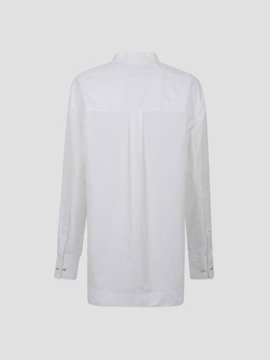 25FW 구찌 로고 자수 셔츠 836454Z7ADR 9000 WHITE - GUCCI