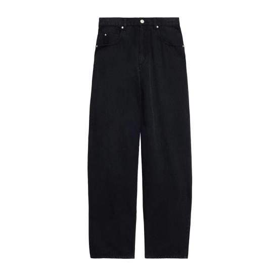 25FW 이자벨마랑에뚜왈 스트레이트 팬츠 PA0590FAB1H07I 02FK FADED BLACK