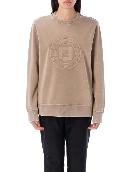 25SS 펜디 로마 스웨트셔츠 FS9724 ASNH F1RX9 BEIGE DOM