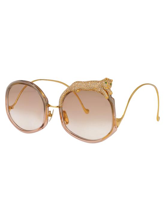 26SS 안나 카린 클라슨 선글라스 ROSE ET LE R VE SUN Tobacco brown - ANNA KARIN KARLSSON