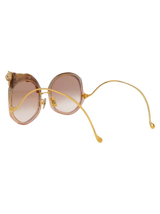 26SS 안나 카린 클라슨 선글라스 ROSE ET LE R VE SUN Tobacco brown - ANNA KARIN KARLSSON
