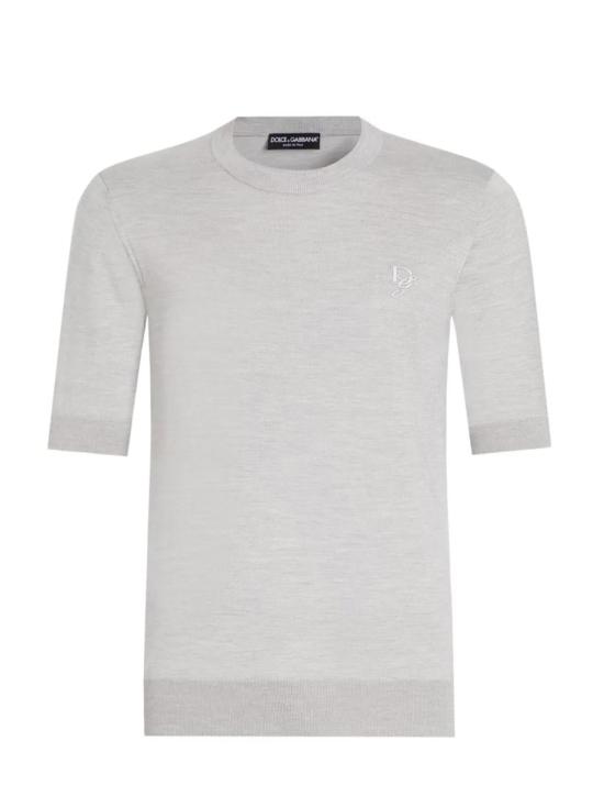 25SS 돌체앤가바나 반팔 티셔츠 GXX03ZJBSK3N0493 GRIGIO BEIGE 1