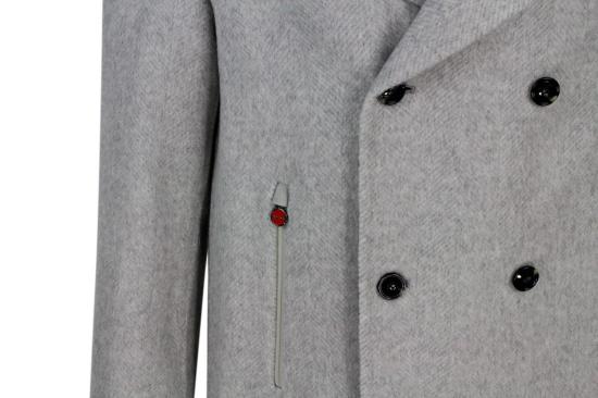 25FW 키톤 코트 UW1203V0361B4008 GREY - KITON