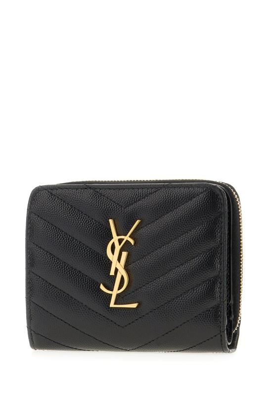  생로랑 지갑 668288 BOW01 1000 Black - SAINT LAURENT