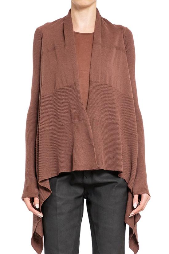 25SS 릭 오웬스 가디건 RP02D3642ML 93 Black