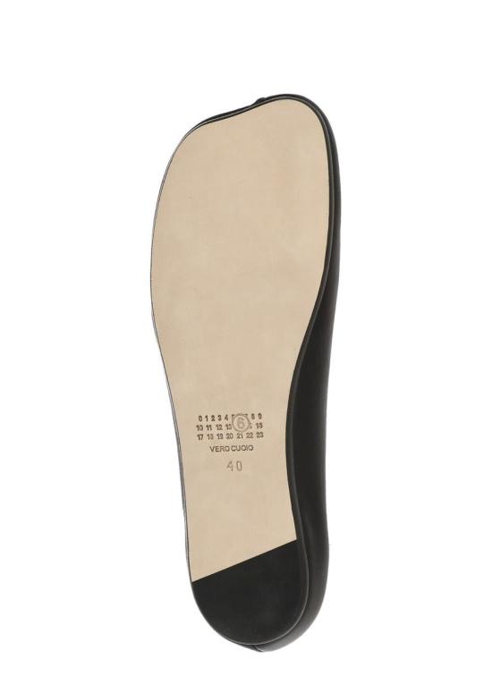 25FW MM6 메종마르지엘라 아나토믹 발레리나 플랫 S59WZ0097P5000T8013 Black - MM6 MAISON MARGIELA