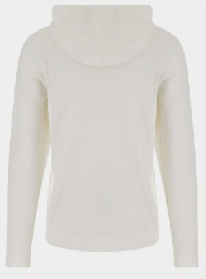 25SS 씨피 컴퍼니 후드 티셔츠 18CMKN074A004037A 103 GAUZE WHITE - C.P. COMPANY