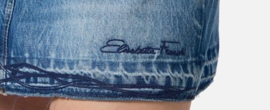25SS 엘리자베타프랜치 데님 스커트 GJ34N51E2 R34 LIGHT DENIM - ELISABETTA FRANCHI