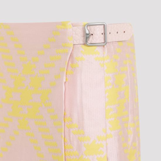  버버리 스커트 8083000 B8685 SHERBET IP CHECK - BURBERRY