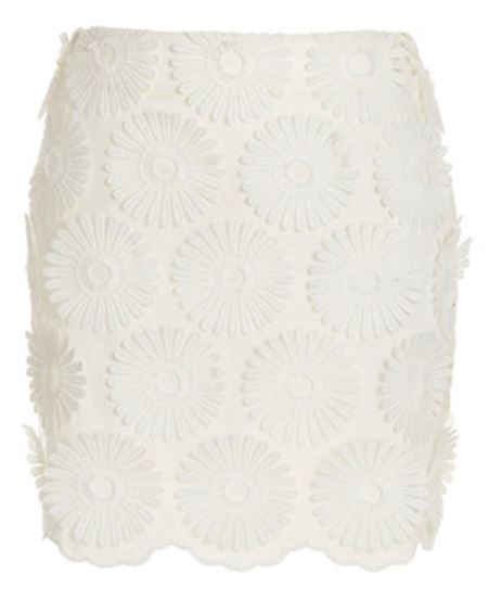  엘리 사브 숏 스커트 13735 OPTICWHITE Optic white OPTICWHITE