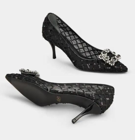  로저비비에 힐/펌프스 RVW41421660TRJ B999 NERO