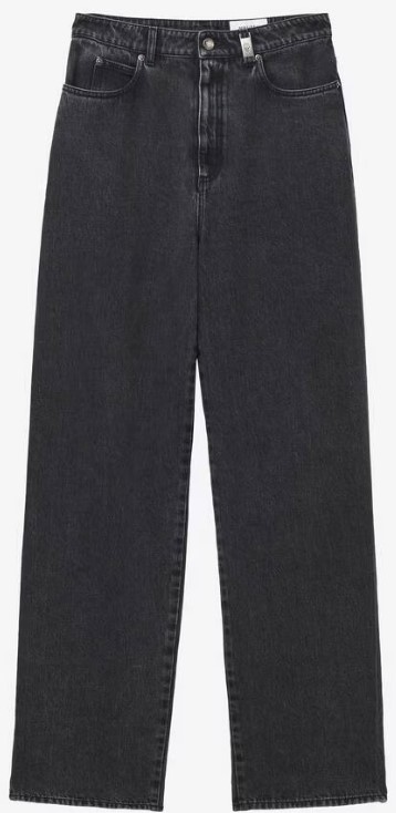  알렉산더 맥퀸 데님 팬츠 802098QMACX 1307 BLACK STONEWASHED