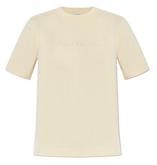  버버리 로고 코튼 티셔츠 8097925 C1490