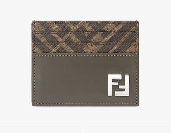 25SS 펜디 카드지갑 7M0164AFF2 F1QCZ MILITARE TBMR P